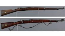 Two Swedish Mauser Bolt Action Rifles