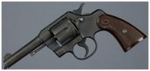 World War II Era U.S. Colt Commando Revolver with Factory Letter