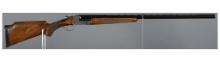 Engraved Mauser/Renato Gamba Model 496 Single Shot Trap Shotgun