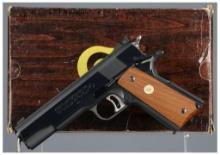 Colt MK IV Series 70 Gold Cut National Match Pistol with Box