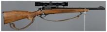 Remington Model 600 Bolt Action Rifle with Scope