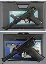 Two Ram-Line Semi-Automatic Pistols with Cases
