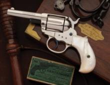 Colt Etched Panel Sheriff's Model 1877 Lightning Revolver
