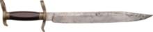 Confederate "Pike Head/Bayonet" Bowie Knife