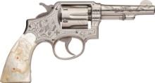 Wolf & Klar Engraved Smith & Wesson .38 M&P Revolver