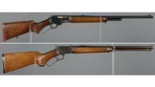 Two Marlin Lever Action Rifles