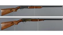 Two Remington Semi-Automatic Rifles