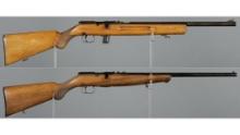 Two Beretta Olimpia Semi-Automatic Training Rifles