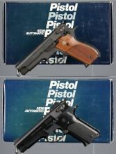 Two Smith & Wesson Semi-Automatic Pistols with Boxes