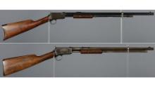 Two Winchester Slide Action Rifles