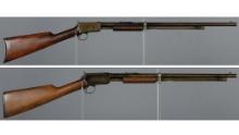 Two Winchester Slide Action Rifles