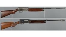 Two Semi-Automatic Shotguns