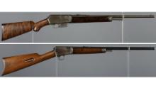 Two Winchester Self-Loading Rifles