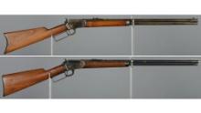 Two Marlin Model 92 Lever Action Rifles