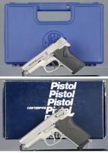 Two Smith & Wesson Semi-Automatic Pistols with Boxes