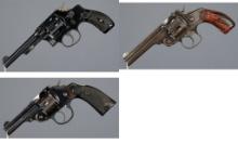 Three Double Action Revolvers