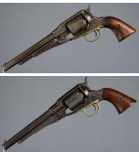 Two E. Remington & Sons New Model Percussion Revolvers