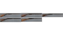 Five Double Barrel Shotguns