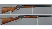 Two Marlin Model 39A Lever Action Rifles