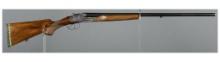 Engraved Miguel Larranaga Double Barrel 20 Gauge Shotgun