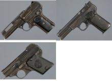 Three European Semi-Automatic Pistols