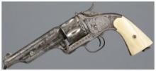 Engraved Merwin, Hulbert & Co Large Frame Single Action Revolver