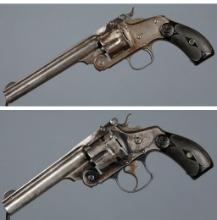 Two Antique Smith & Wesson Revolvers