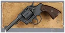 World War II U.S. Colt Commando Double Action Revolver with Box