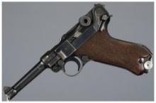 British Proofed Mauser "42" Code "1940" Date Luger Pistol