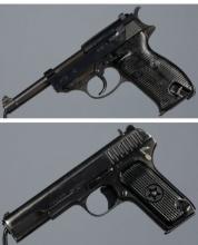 Two European Military Semi-Automatic Pistols