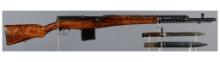 "1940" Dated Soviet Podolsk Arsenal SVT-40 Rifle with Bayonet