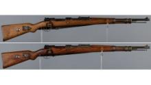 Two German Model 98 Bolt Action Rifles