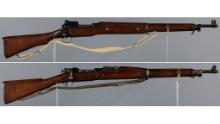 Two Bolt Action Military Rifles