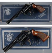 Two Smith & Wesson K-Frame Double Action Revolvers