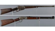 Two Winchester Lever Action Long Guns