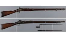 Two U.S. Springfield Trapdoor Rifles