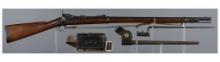 U.S. Springfield 1879 Trapdoor Rifle with Bayonet, Accessories