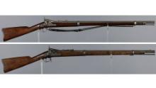 Two U.S. Springfield Trapdoor Rifles