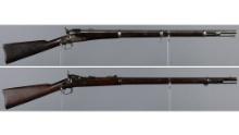 Two U.S. Military Breech Loading Rifles