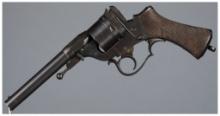 Civil War Era French Perrin Double Action Centerfire Revolver