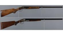 Two Hunter Arms Co./L. C. Smith Double Barrel Shotguns