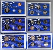 1999/2000 U.S. Mint Proof Sets & 2004/2005 State Quarter Proof Sets