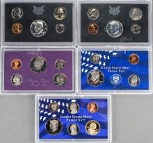 2 - 1968, 1986, 1999, 2004 U.S. Mint Proof Sets