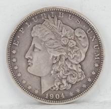 1904-P Morgan Silver Dollar