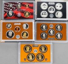 2003 U.S. Mint Silver Proof Set, 2013 U.S. Mint Silver Quarter Proof Set &