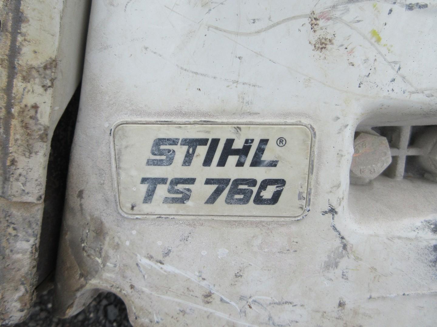 (2) Stihl TS760 Cutoff Saws