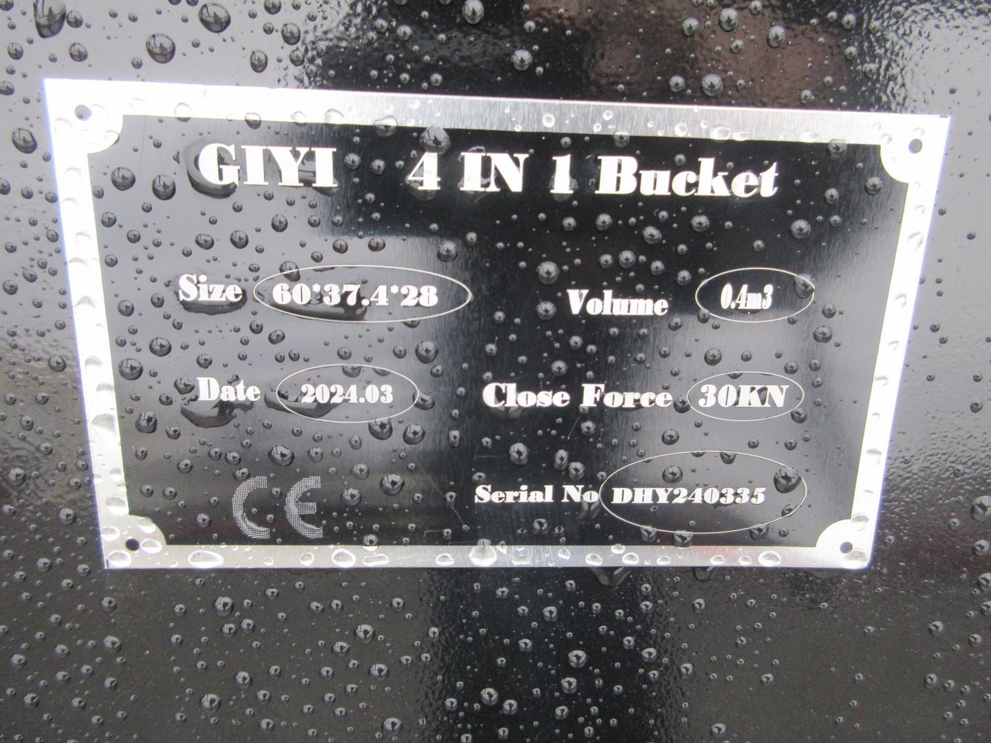 Giya 4 in 1 Bucket