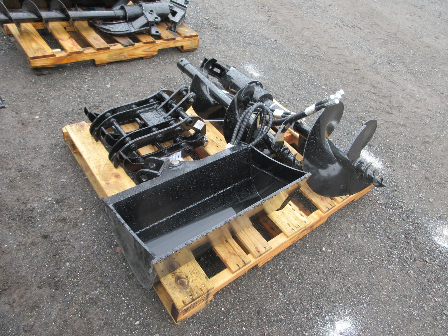 Quantity of Excavator Attachments