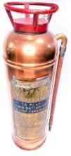Antique Buffalo Fire Extinguisher, Copper and Metal, No Shipping