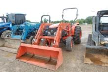KUBOTA  4740 4WD ROPS W/ LDR AND BUCKET
